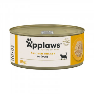 Applaws Cat Chicken Breast kaķu konservi Vistas fileja buljonā 156g