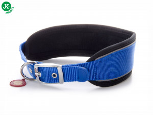 JK suņu kaklasiksna plata Comfort Blue Dažādi izmēri