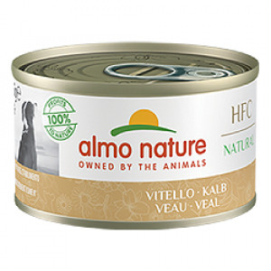 Almo Nature HFC Natural Veal konservi suņiem Teļa gaļa 95g (D.T.30.06.2024.)