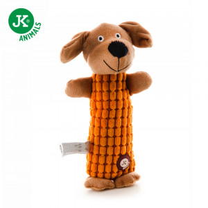 JK suņu rotaļlieta plīša ar pīkstuli Plush Dog 28cm