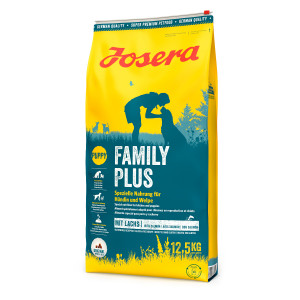 Josera Family Plus sausā barība kucēniem un kucēm grūsnības, zīdīšanas periodā 12.5kg
