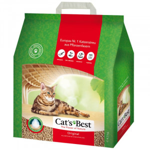 Cat`s Best Oko Plus organiskie koka pakaiši dzīvniekiem, kaķu tualetei 10L 4.3kg