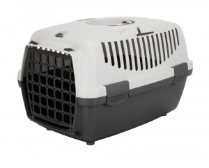Trixie Capri Box XS suņu, kaķu transportēšanas konteiners 32x31x48cm līdz 6kg, pelēks