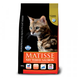 MATISSE NEUTERED Salmon sausā barība kaķiem Lasis, rīsi 1.5kg