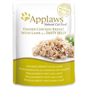 Applaws Cat Chicken Lamb konservi kaķiem Vista, jērs želējā 70g