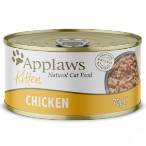 Applaws Cat KITTEN Chicken konservi kaķēniem Vista želējā 70g