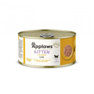 APPLAWS CAT KITTEN Chicken konservi kaķēniem Vista želējā 70g