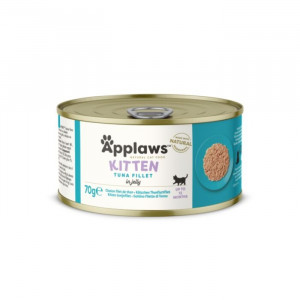 APPLAWS CAT KITTEN TUNA konservi kaķēniem Tuncis želējā 70g