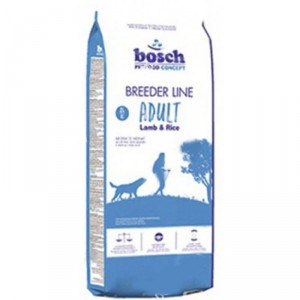 Bosch Breeder Lamb Rice sausā suņu barība Jērs, rīsi 20kg