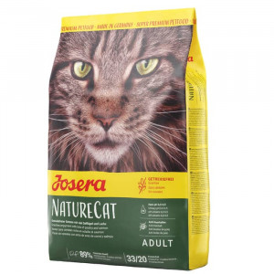 JOSERA NATURECAT sausā bezgraudu barība kaķiem Vista, lasis 10kg