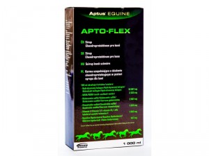 Aptus® EQUINE APTO-FLEX papildbarība zirgiem Sīrups Hondroitīns, kolagēns, hialuronskābe 1L