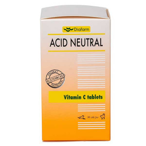 Diafarm VITAMIN C ACID NEUTRAL vitamīns C suņiem un kaķiem N90
