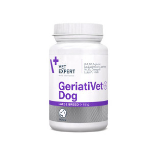 VetExpert GeriatiVet Dog 820mg papildbarība veciem suņiem no 15kg+ N45