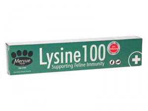 Mervue Lysine 100 papildbarība kaķiem, kaķēniem imunitātes uzlabošanai 30ml