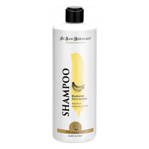 Iv San Bernard Banana Shampoo mīkstinošs šampūns suņiem, kaķiem 500ml