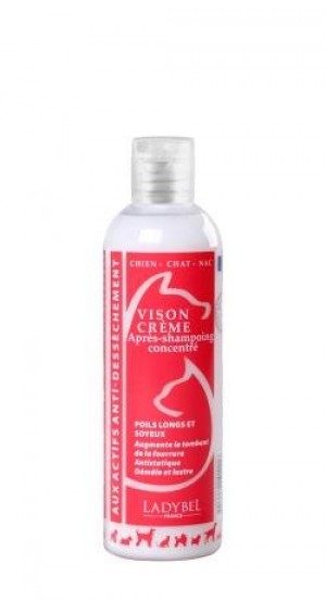 Ladybel Lady Vison Creme kondicionieris suņiem ar ūdeles eļļu 200ml