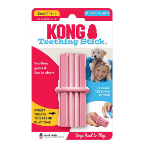 KONG PUPPY TEETHING STICK rotaļlieta kucēniem S 8cm