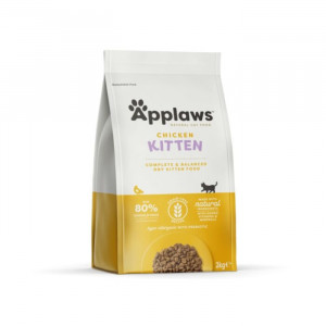 APPLAWS CAT KITTEN CHICKEN bezgraudu sausā barība kaķēniem Vista 2kg