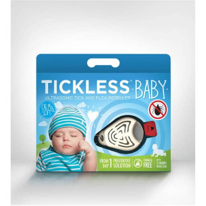 TICKLESS BABY BEIGE ultraskaņas ērču atbaidīšanas ierīce bērniem līdz 5 gadiem