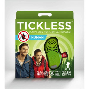 TICKLESS HUMAN GREEN ultraskaņas ērču atbaidīšanas ierīce cilvēkiem
