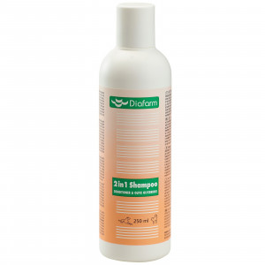 Diafarm Shampoo 2in1 mitrinošs šampūns ar kondicionieri suņiem un kaķiem 250ml