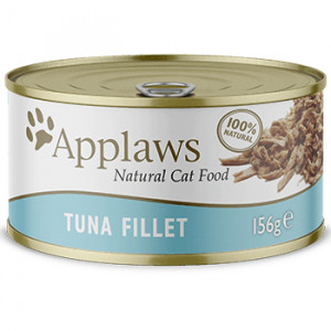 Applaws Cat Tuna Fillet kaķu konservi Tunča fileja buljonā 156g