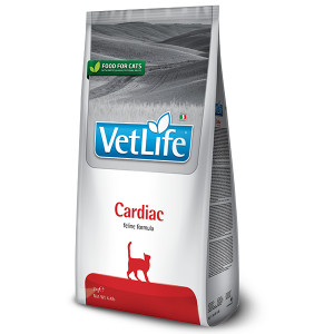 Vet Life Cat Cardiac sausā kaķu barība Hroniska sirds mazspēja 2kg