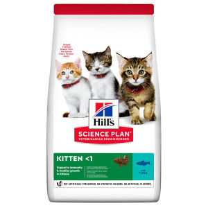 HILLS Kitten Tuna sausā kaķēnu barība Tuncis 1.5kg