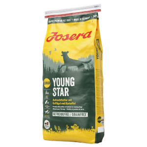 Josera Young Star bezgraudu sausā barība kucēniem Putnu gaļa 15kg