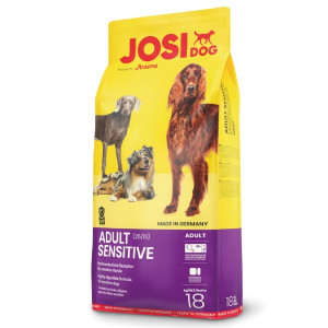 Josera Premium Josidog Adult Sensitive sausā barība pieaugušiem jūtīgiem suņiem 18kg