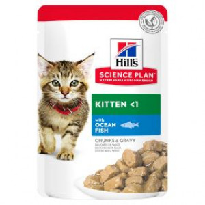 Hills KITTEN Ocean Fish konservi kaķēniem Okeāna zivis 85g