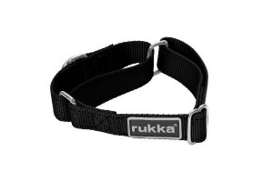 Rukka Solid Collar kakla siksna suņiem, Melna, dažādi izmēri