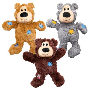 KONG Wild Knots Bear Assorted rotaļlieta suņiem S/M 18cm