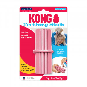 KONG PUPPY TEETHING STICK rotaļlieta kucēniem L 12cm
