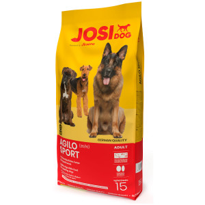Josera Premium Josidog Agilo Sport sausā suņu barība ļoti aktīviem suņiem 15kg