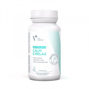 VETEXPERT CALM RELAX nomierinošs līdzeklis suņiem, kaķiem KAPS N30