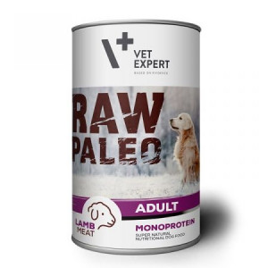 Raw Paleo Monoprotein Adult suņu konservi Jērs 400g