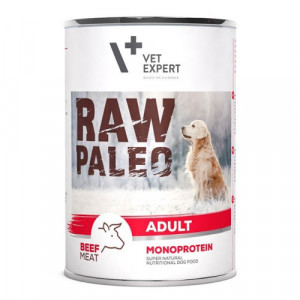 Raw Paleo Monoprotein Adult suņu konservi Liellops 400g
