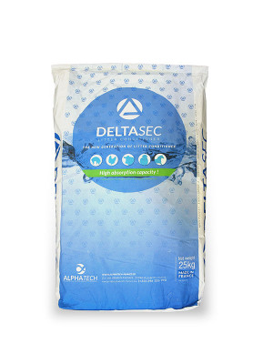 DELTASEC līdzeklis mājlopiem pakaišu sausināšanai un nevēlama aromāta mazināšanai 25kg