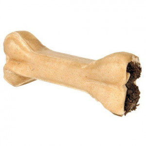 Trixie Chewing Bone Tripe gardums suņiem Presēts kauls pildīts ar ķuņģi 15cm 90g