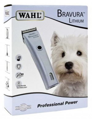 Wahl Bravura Lithium suņu uzlādējama cerpjamā mašīnīte ar litija akumulatoru