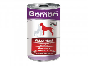Gemon Dog Maxi konservi suņiem Liellops 1.25kg