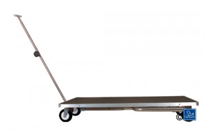 Chadog grūminga galds ar riteņiem 110x60cm, augstums 65cm