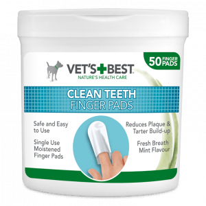 Vet's Best Clean Teeth salvetes zobu tīrīšanai suņiem 50gab