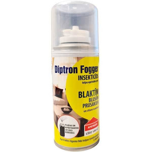 DIPTRON FOGGER automātiskais aerosols pret insektiem blaktīm, blusām, prusakiem 150ml