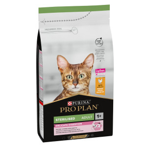 Pro Plan STERILISED DIGEST sausā barība kaķiem Vista 1.5kg