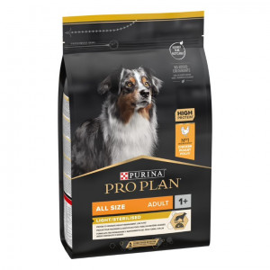 Pro Plan DOG All Size Weight sausā suņu barība Vista 3kg