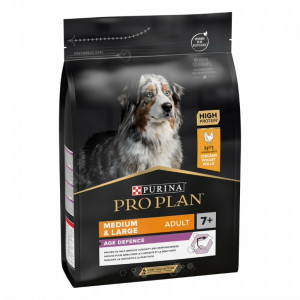 Pro Plan DOG Medium Large Adult 7+ sausā suņu barība Vista 3kg