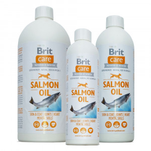 Brit Care Salmon Oil vitamīni suņiem Laša eļļa 500ml