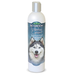 Bio Groom Herbal Groom šampūns bez sulfātiem suņiem  ar 8 īpaši atlasītiem augu ekstraktiem 355ml